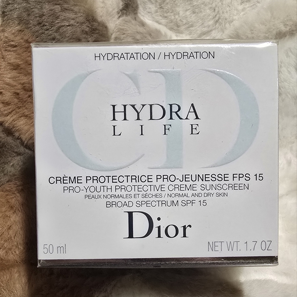 Hydra life DIOR Broad Spectrum SPF 15 NEW SEALED 1.7 oz